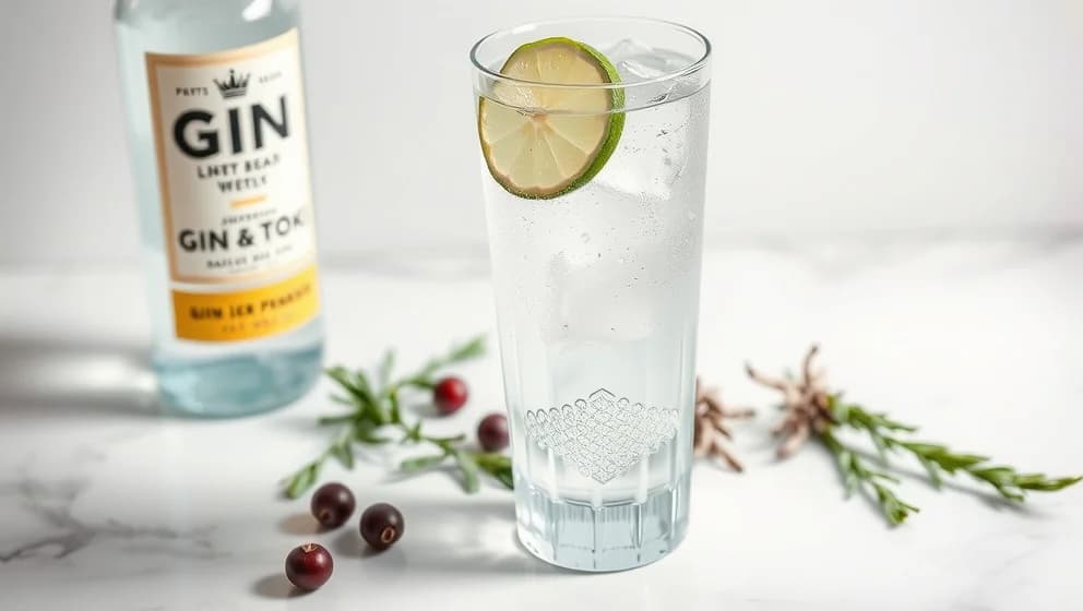 Det perfekta gin och tonic glaset
