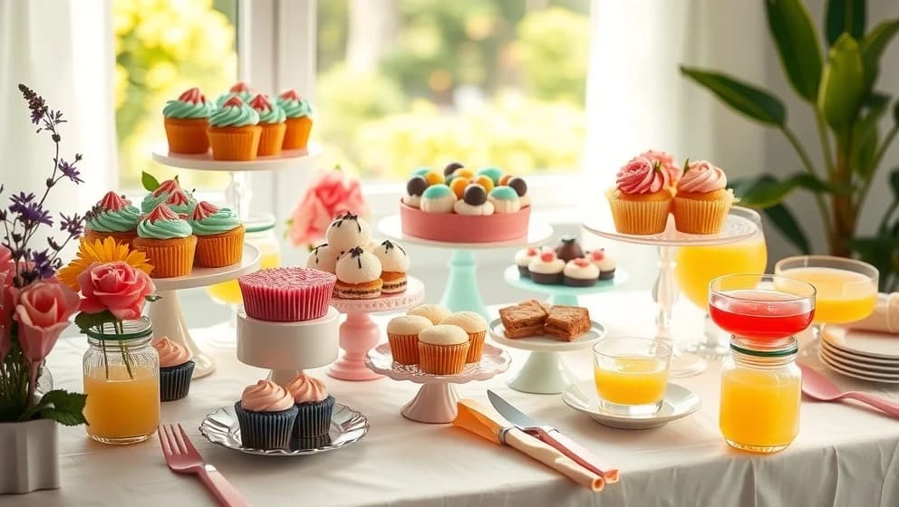 Fika på babyshower, vad behövs