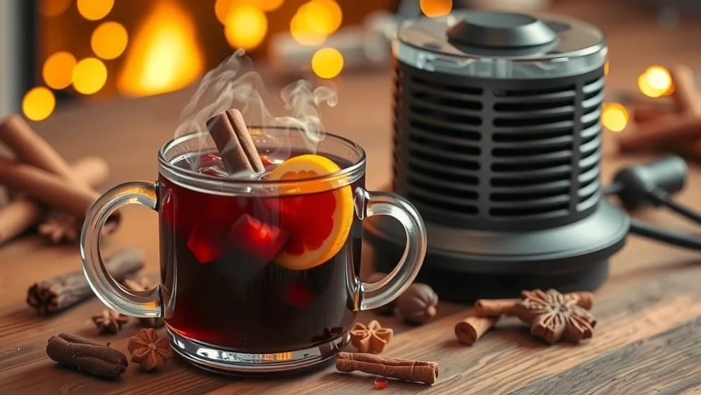 Glöggset med värmare för mysiga vinterkvällar