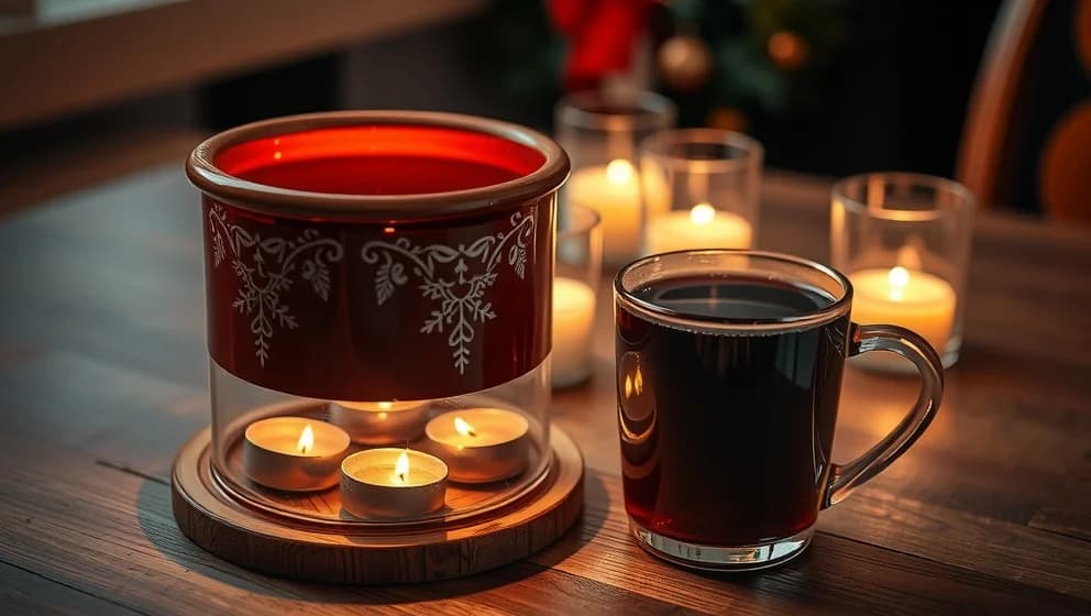 Glöggvärmare med värmeljus fungerar det