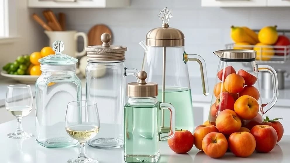 Karaff med lock för hemmet och köket