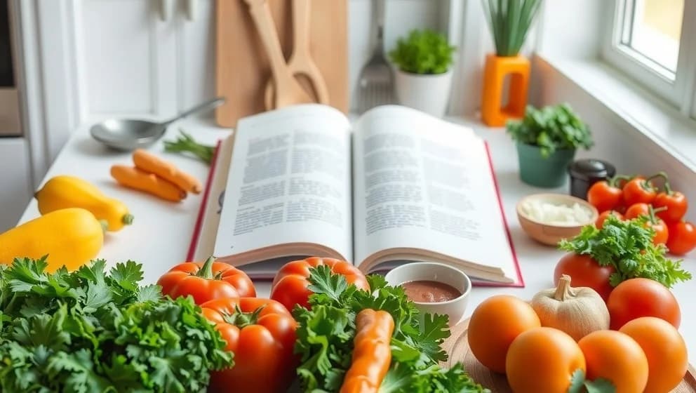 Kokbok för nybörjare som vill laga mat hemma