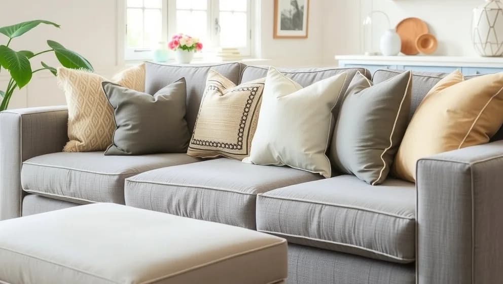 Kuddar till soffa som funkar långt