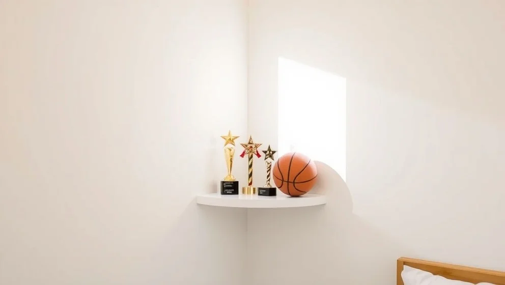 Liten hörnhylla vägg för små utrymmen