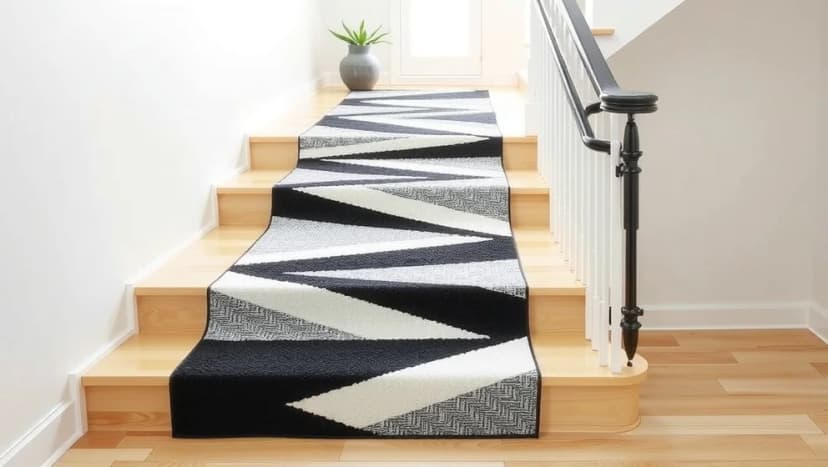 Matta till trappa Bauhaus väcker intresse