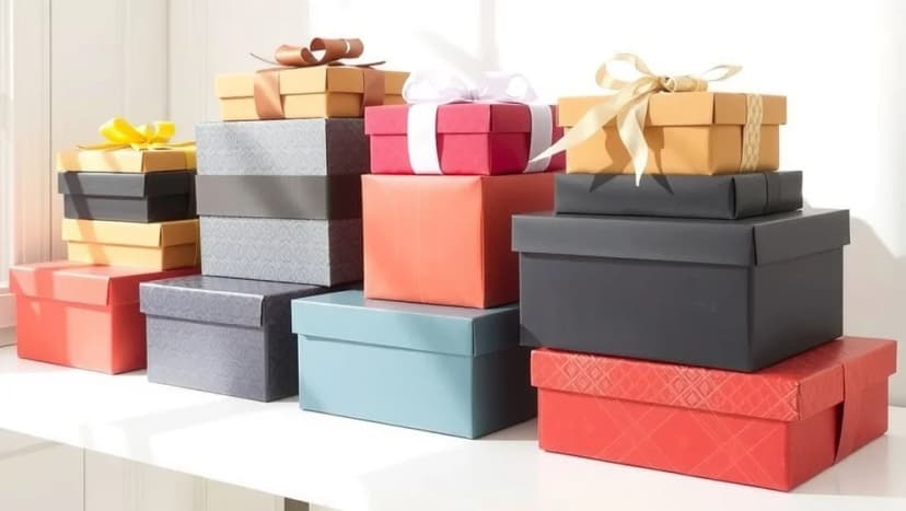 Presentaskar med lock som håller längre