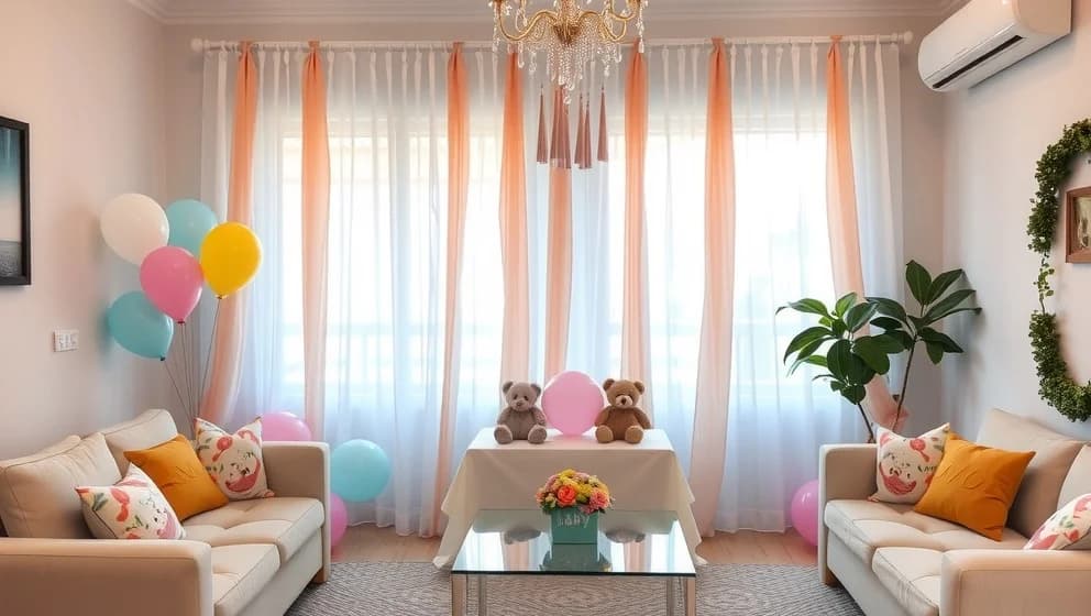 Så dekorerar du en baby shower hemma
