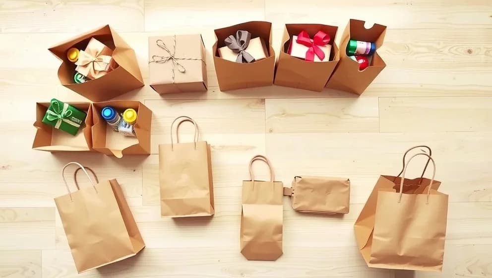 Små papperspåsar från Rusta som du behöver