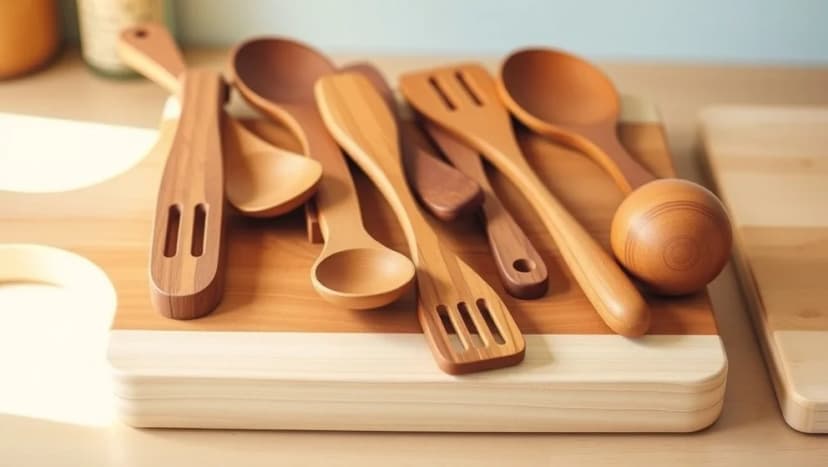 Träkökredskap som håller länge