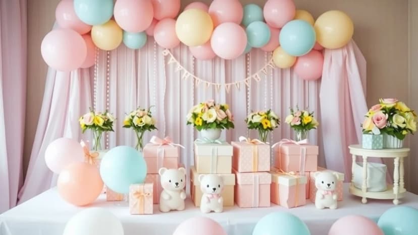 Vad är baby shower pynt och hur använder du det