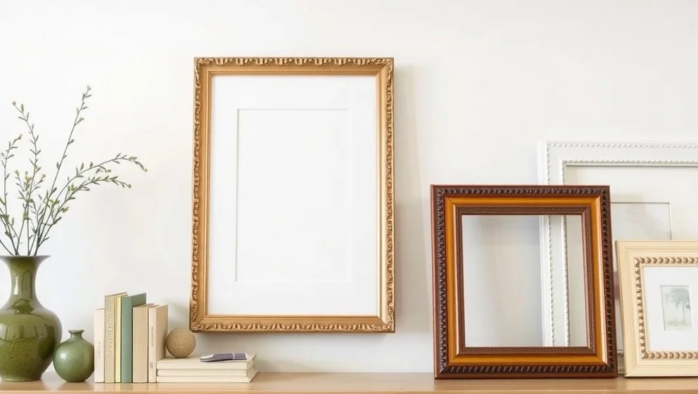 Vad är ram med passepartout