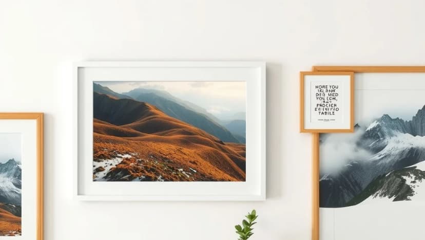 Vit ram 50x70 vilket användningsområde passar bäst